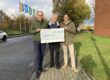 Setzen auf die bewährte Kooperation: Wolfram Schier (BASF Coatings), Hans-Werner Kleindiek (Verein „Jugendhilfe direkt") und Sebastian Lindemann (BASF Coatings) Foto: Julia Kroker
